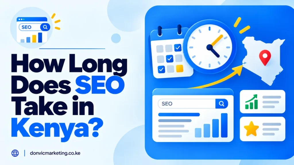 how long does seo take in Kenya
