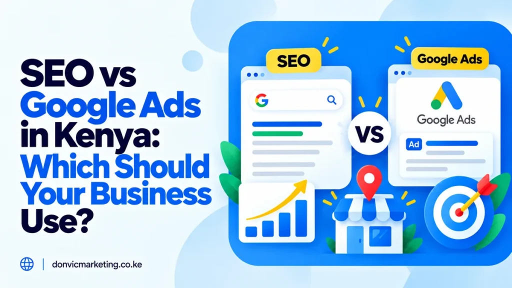 seo vs google ads in Kenya