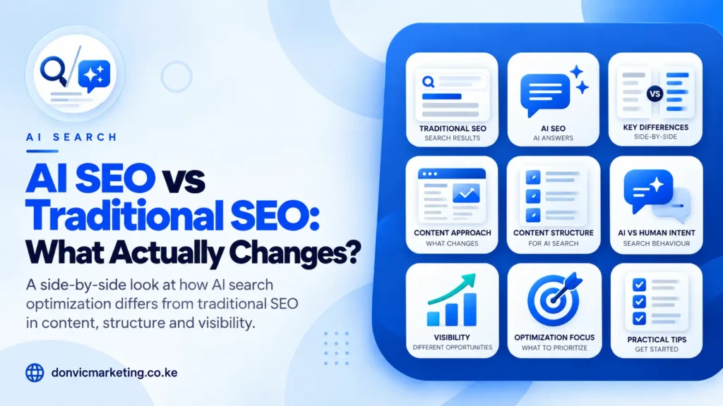 AI SEO vs Traditional SEO