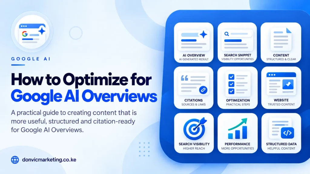 how to optimize for AI overviews