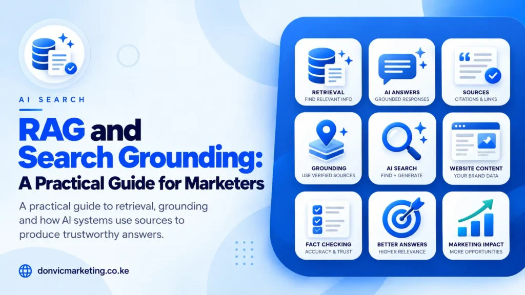 RAG search grounding SEO