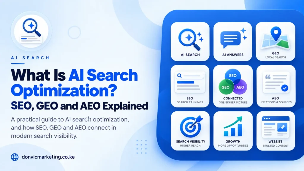 what is AI search optimization