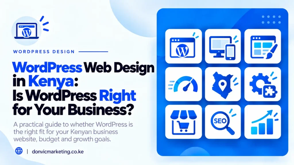 wordpress web design kenya